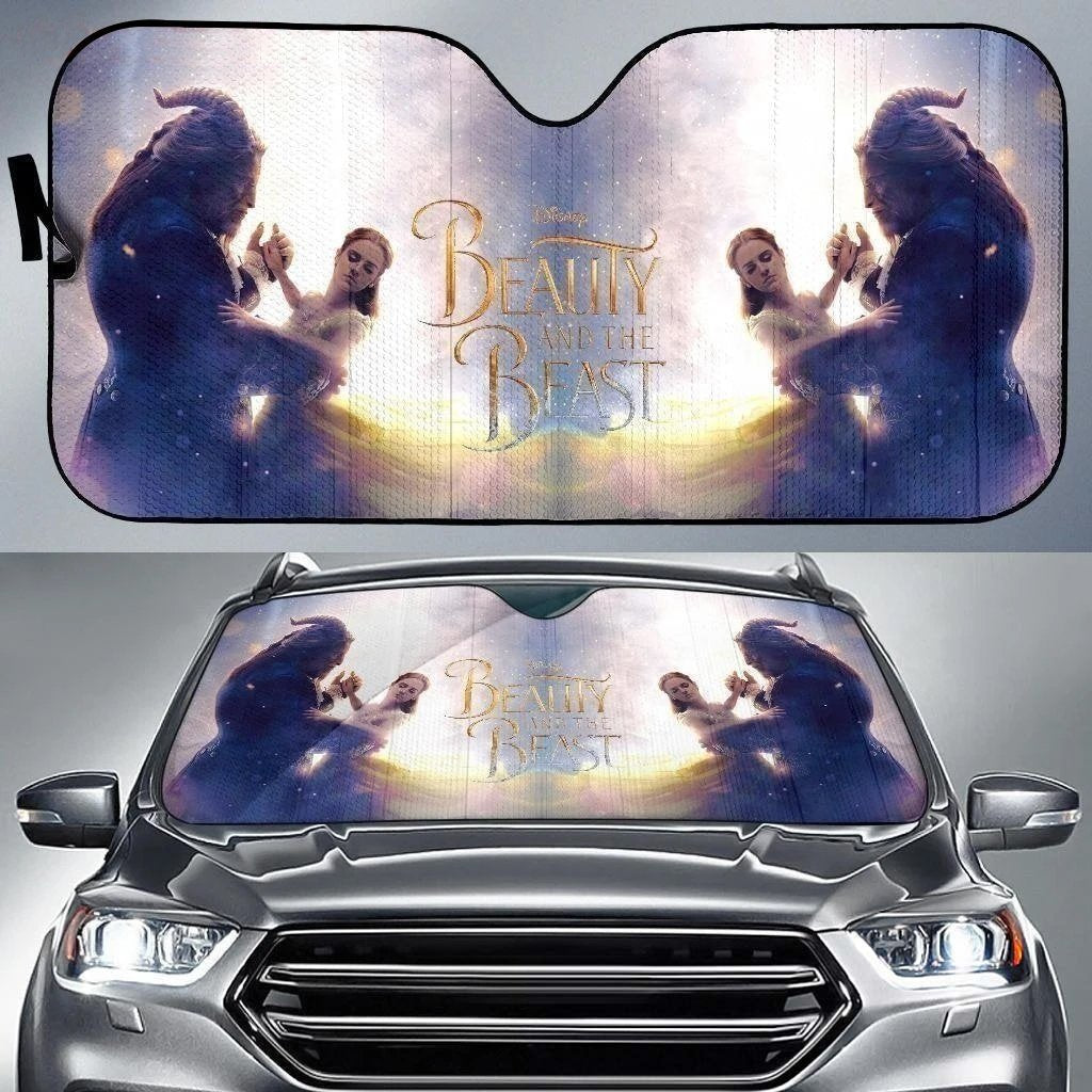 Beauty And The Beast Car Sun Shade-Gear Wanta