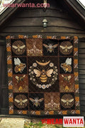 Bee Hippie Quilt Blanket Amazing Gift Idea-Gear Wanta