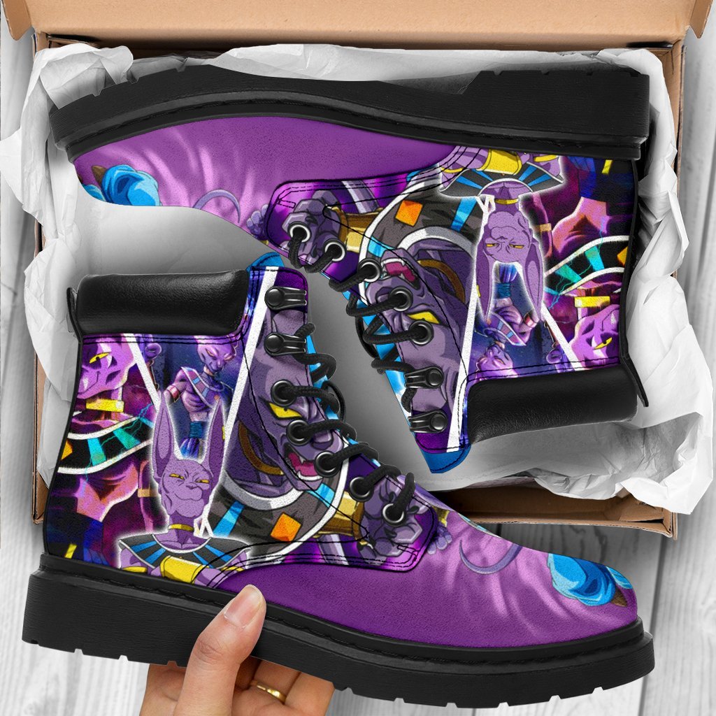 Beerus Dragon Ball Boots Shoes Anime Custom Idea TT20-Gear Wanta