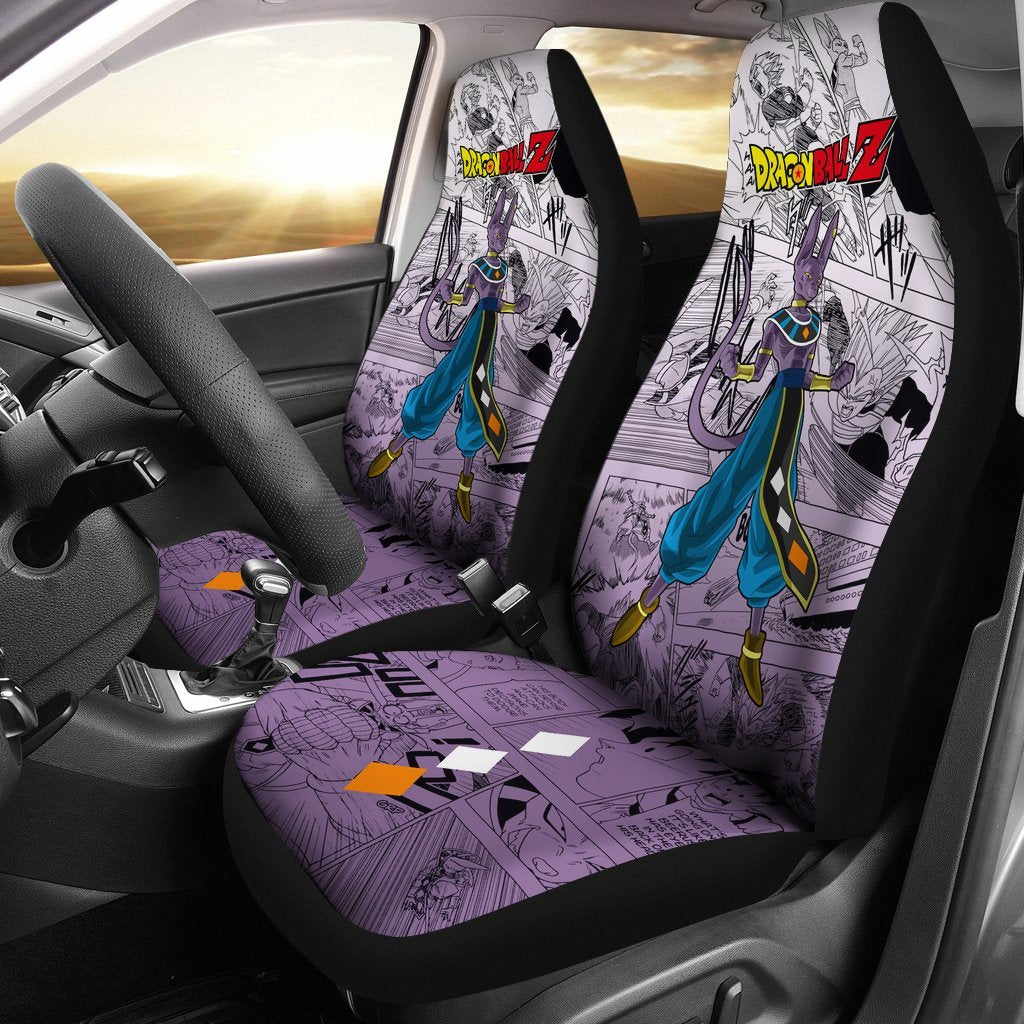 Beerus Dragon Ball Z Car Seat Covers Manga Mixed Anime-Gear Wanta