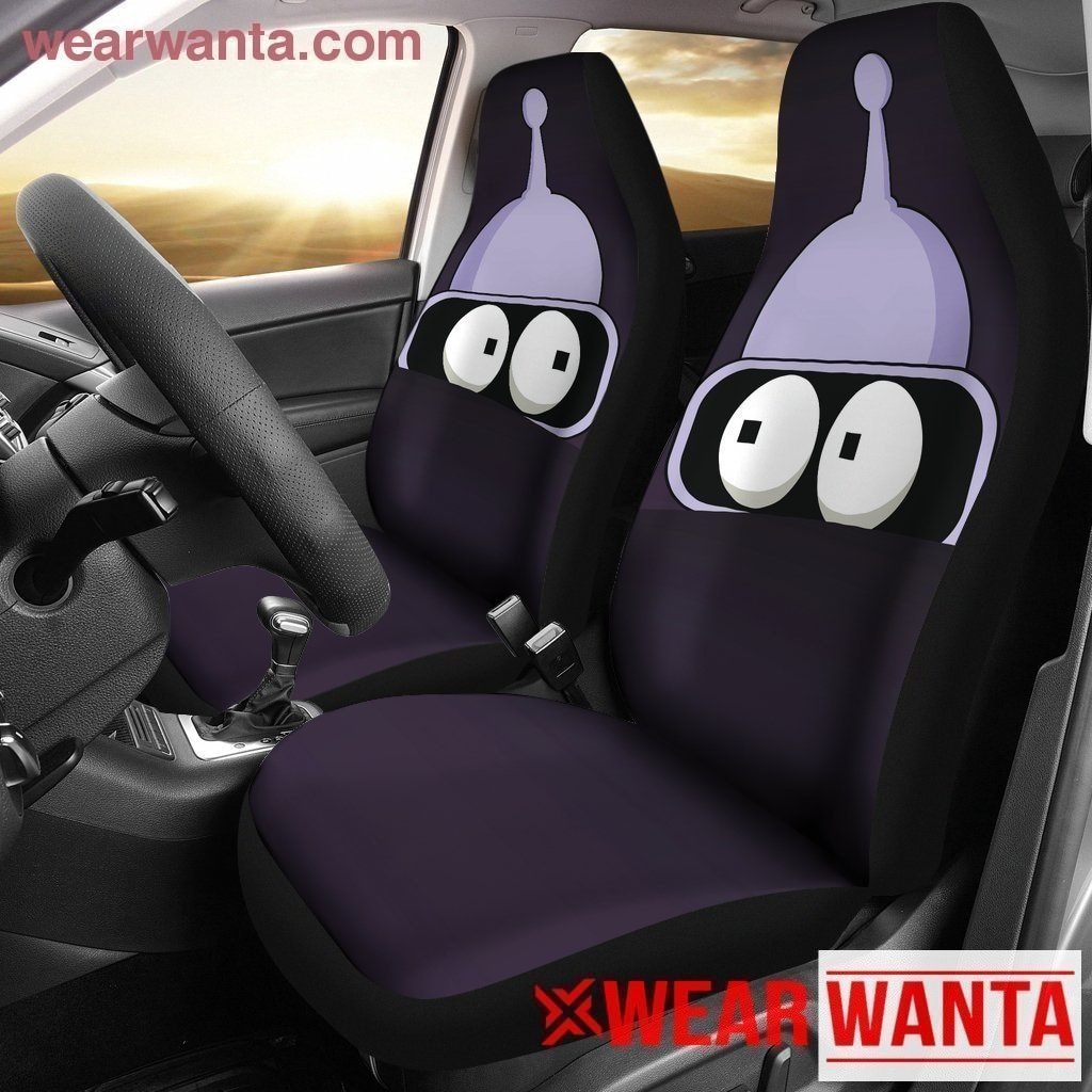 Bender Eyes Futurama Funny Car Seat Covers-Gear Wanta