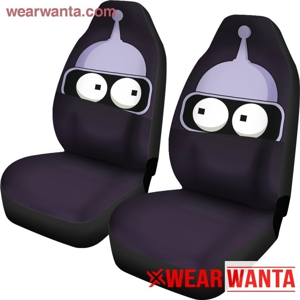 Bender Eyes Futurama Funny Car Seat Covers-Gear Wanta