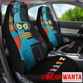 Bender Futurama Metal Car Seat Covers-Gear Wanta