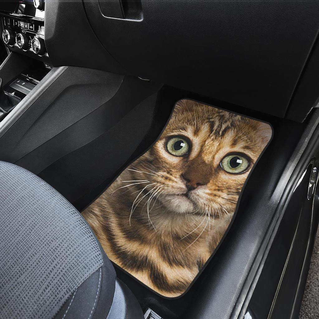 Bengal Cat Car Floor Mats Funny Cat Lover-Gear Wanta