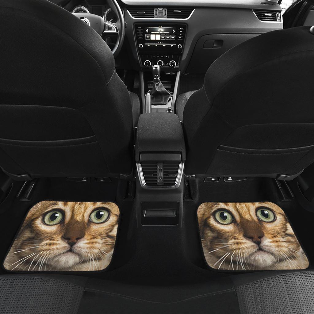 Bengal Cat Car Floor Mats Funny Cat Lover-Gear Wanta