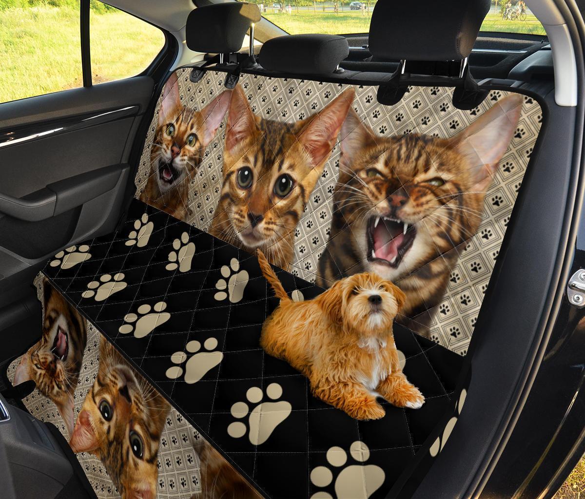 Bengal Cat Pet Seat Cover For Car Cat Lover-Gear Wanta