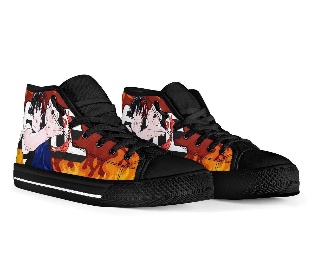 Benimaru Shinmon Fire Force Sneakers Anime High Top Shoes Gift PT20-Gear Wanta