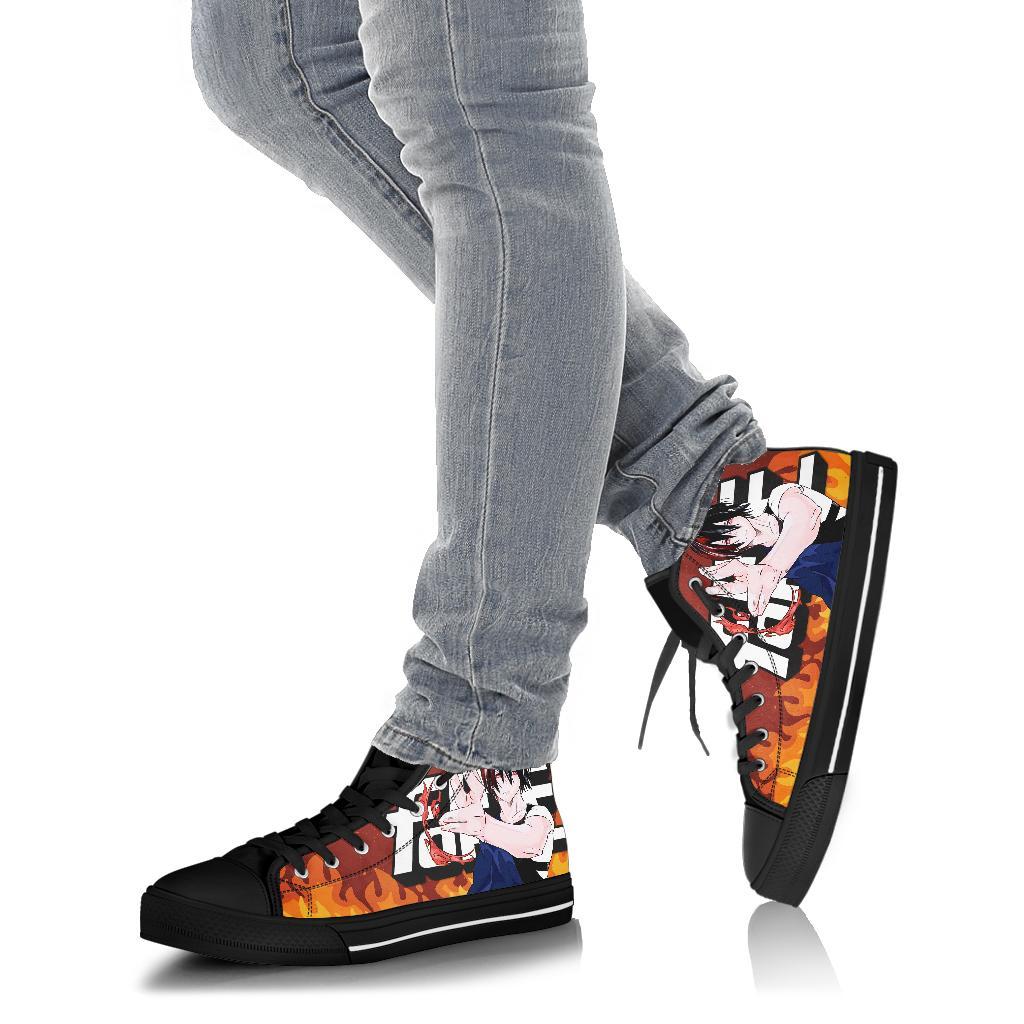 Benimaru Shinmon Fire Force Sneakers Anime High Top Shoes Gift PT20-Gear Wanta