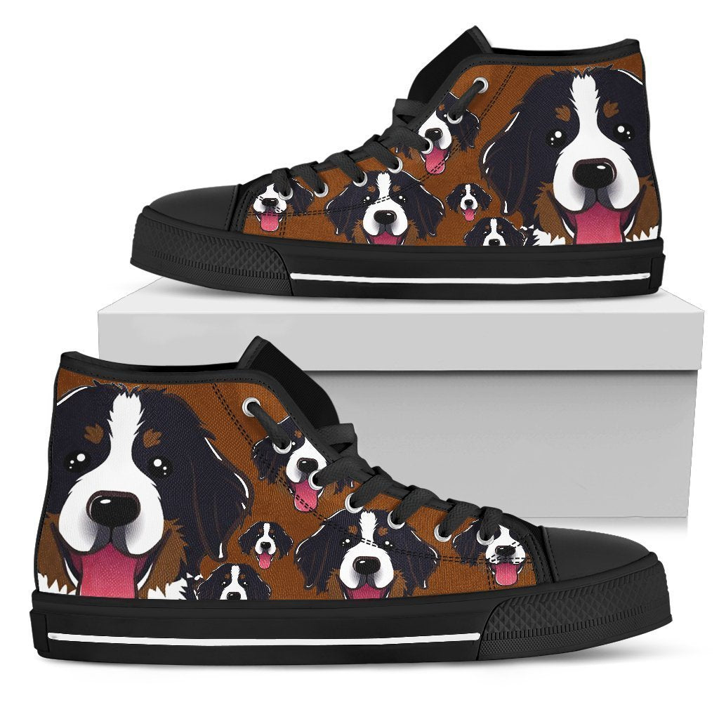 Bernese Shoes High Top For Women Lover-Gear Wanta