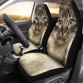 Birman Cat Car Seat Covers Cute Cat Face-Gear Wanta