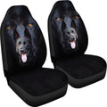 Black German Shepherd Car Seat Covers-Gear Wanta