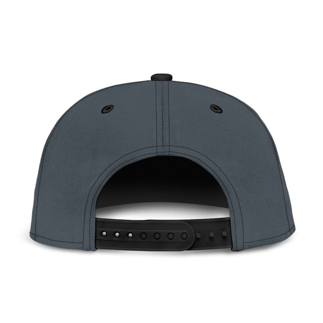 Black Grey Color Snapback Hat Crewmate Among Us-Gear Wanta
