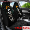 Black Sugar Skull Car Seat Covers LT03-Gear Wanta