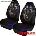 Black Wolf Car Seat Covers Custom Car Decoration Accessories-Gear Wanta