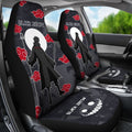 Black Zetsu NRT Akatsuki Members Car Seat Covers Custom Anime Car Accessories-Gear Wanta