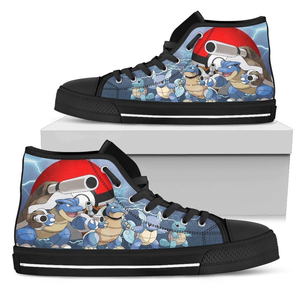 Blastoise High Top Shoes-Gear Wanta