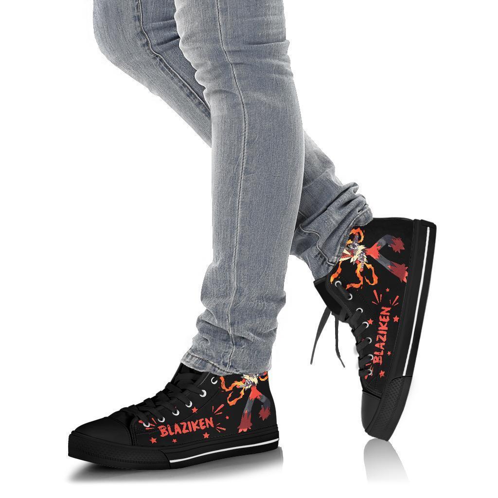 Blaziken High Top Shoes Gift Idea-Gear Wanta