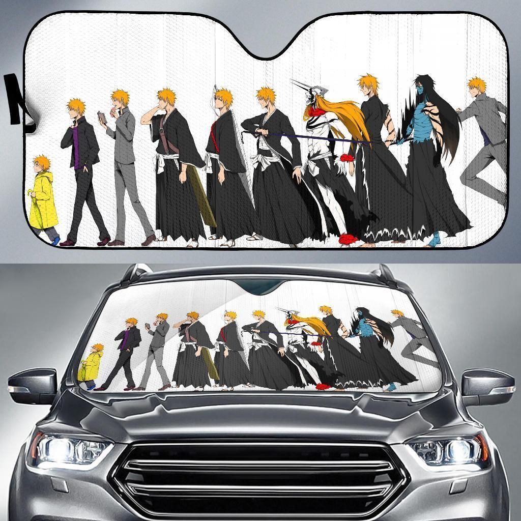 Bleach Ichigo Evolutions Anime Car Sun Shade NH06-Gear Wanta