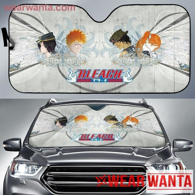 Bleach Ichigo Rukia Orihime Chad Anime Car Sun Shade NH06-Gear Wanta