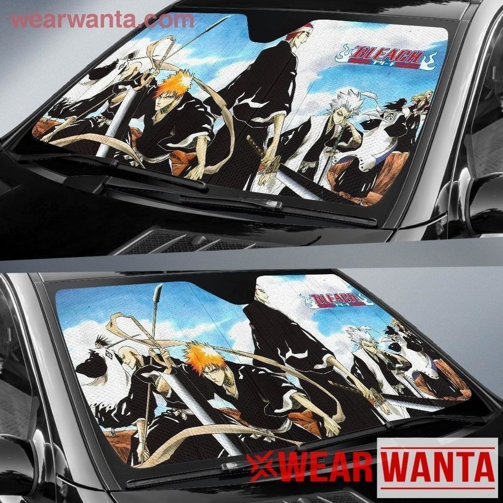 Bleach Team Gotei 13 Anime Car Sun Shade NH06-Gear Wanta