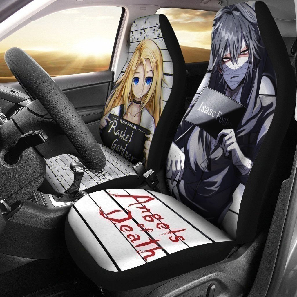 Blood Connects Us Rachel Gardner & Isaac Foster Angels Of Death Car Seat Covers MN04-Gear Wanta