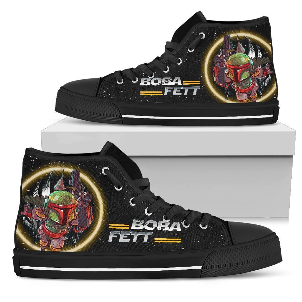 Boba Fett High Top Shoes Custom-Gear Wanta