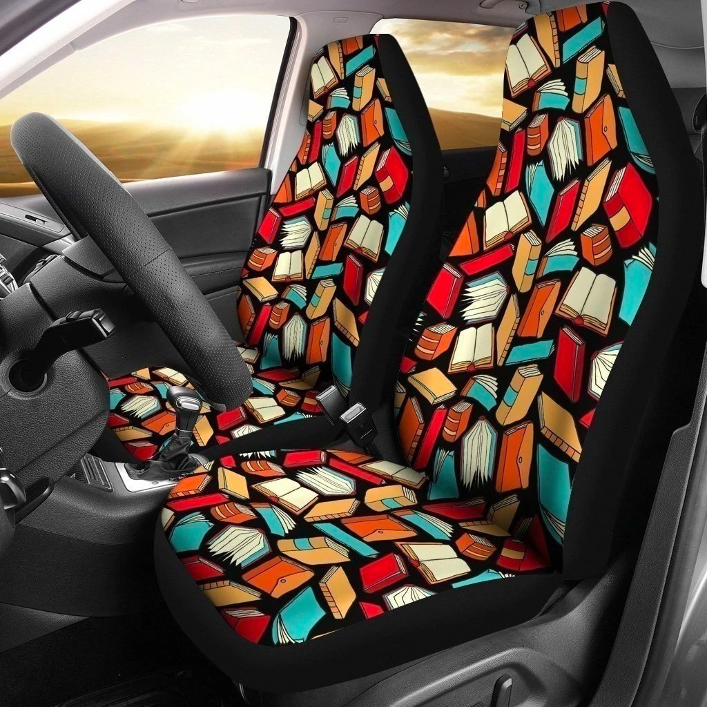 Book Car Seat Covers For Who Loves Reading Book NH1911-Gear Wanta