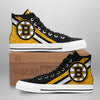 Boston Bruins High Top Shoes Custom Sneakers-Gear Wanta