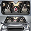 Boston Terrier Car Car Sun Shade Funny Dog Windshield-Gear Wanta