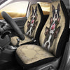 Boston Terrier Dog Car Seat Covers Funny Idea Decor Car-Gear Wanta