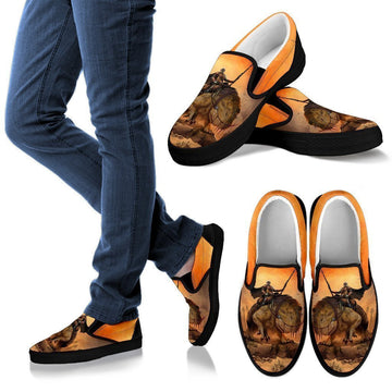 Bounty Hunter Slip Ons Mandalorian Shoes Fan-Gear Wanta