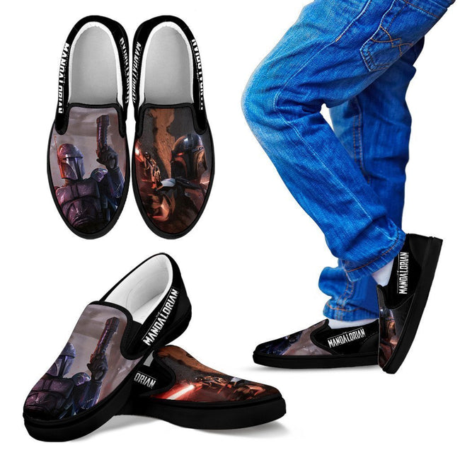 Bounty Hunter Slip Ons Shoes Mandalorian Fan-Gear Wanta