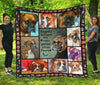 Boxer Dog Quilt Blanket Angels Sometimes Have Paws-Gear Wanta