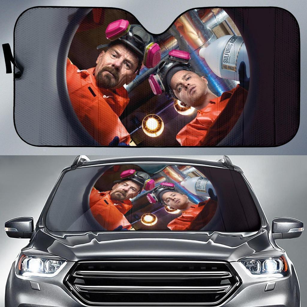 Breaking Bad Funny Car Sun Shade Custom-Gear Wanta