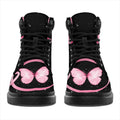 Breast Cancer Awareness Boots Ribbon Butterfly Shoes-Gear Wanta