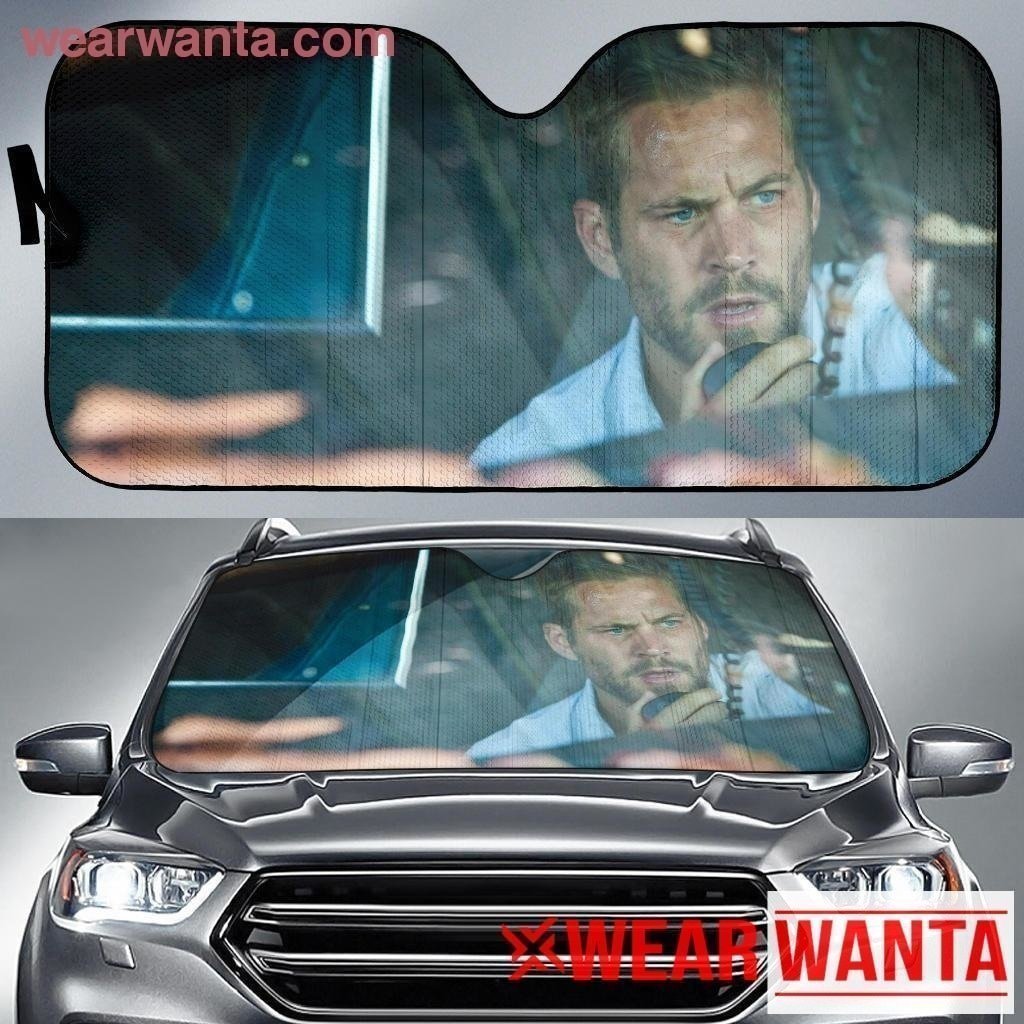 Brian O'conner Fast Furious Car Sun Shade-Gear Wanta