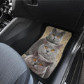 British Shorthair Cat Car Floor Mats Funny For Cat Lover-Gear Wanta