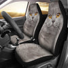 British Shorthair Cat Car Seat Covers Funny Cat Face-Gear Wanta