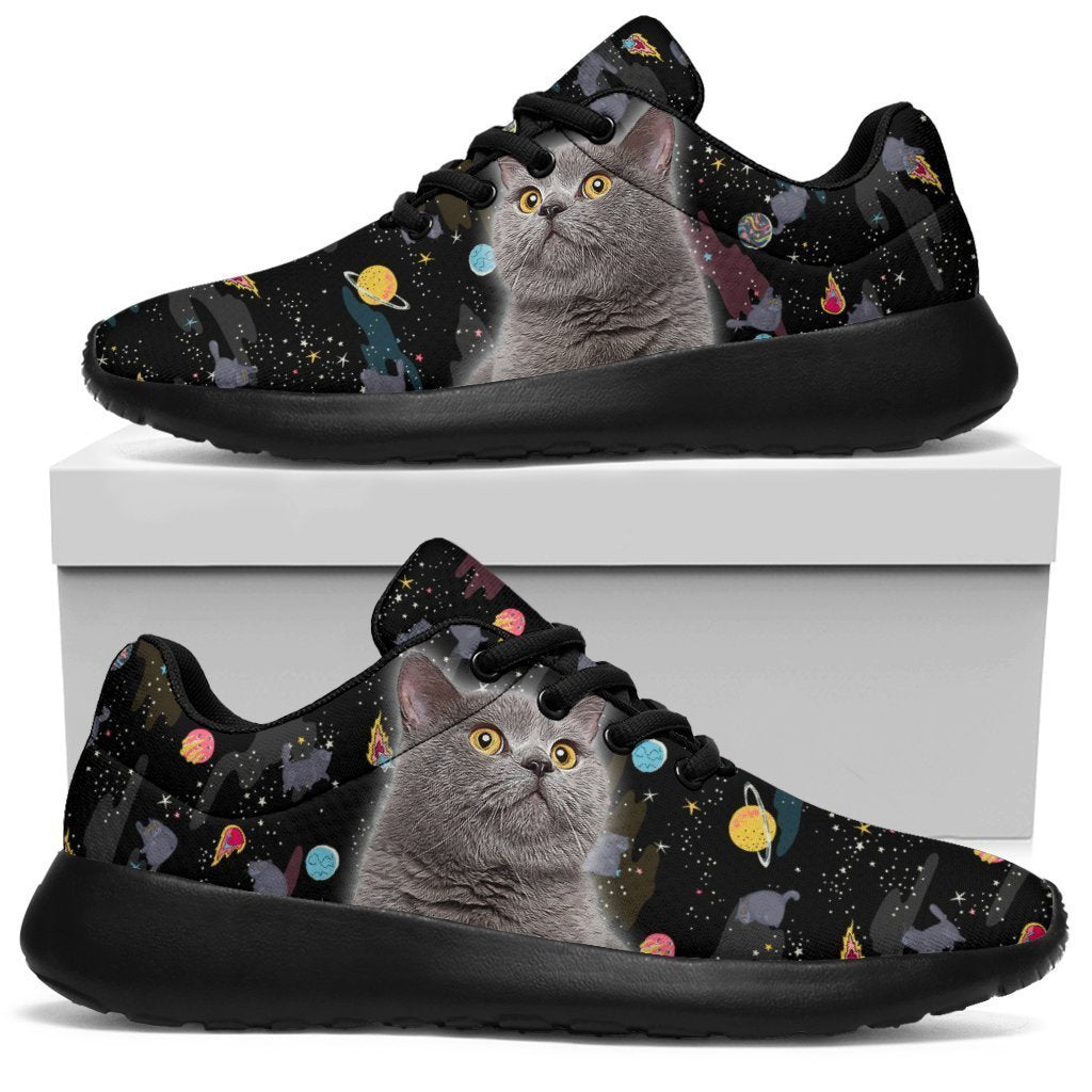 British Shorthair Cat Sneakers Sporty Shoes For Cat Lover-Gear Wanta