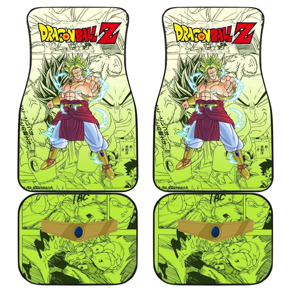 Broly Characters Dragon Ball Z Car Floor Mats Manga Mixed Anime-Gear Wanta