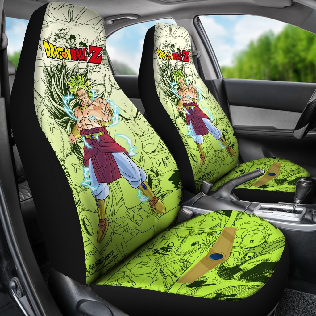 Broly Characters Dragon Ball Z Car Seat Covers Manga Mixed Anime-Gear Wanta