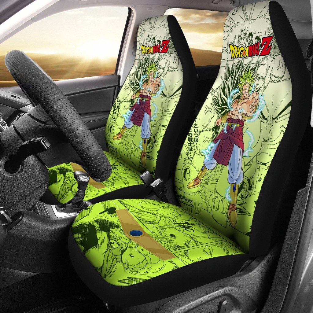 Broly Characters Dragon Ball Z Car Seat Covers Manga Mixed Anime-Gear Wanta