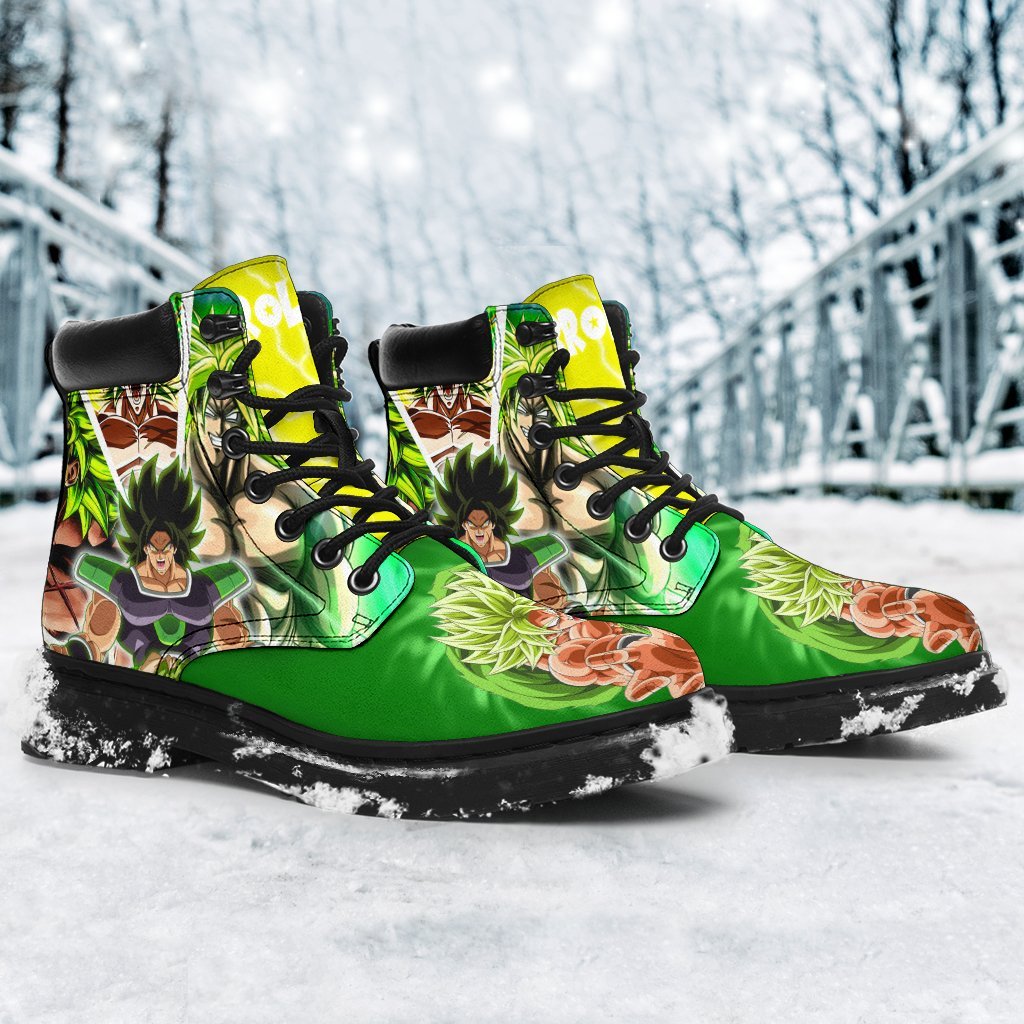 Broly Dragon Ball Super Boots Shoes Anime Custom Idea TT20-Gear Wanta