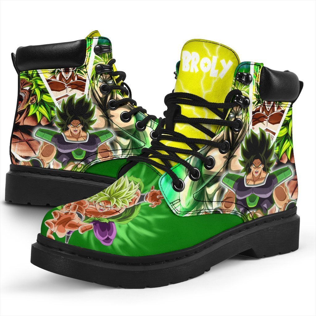 Broly Dragon Ball Super Boots Shoes Anime Custom Idea TT20-Gear Wanta