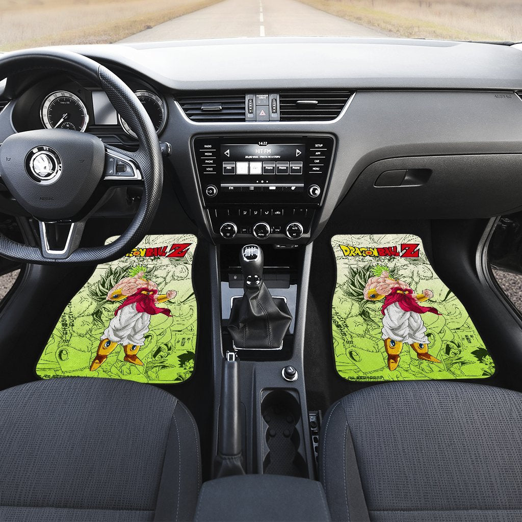 Broly Dragon Ball Z Car Floor Mats Manga Mixed Anime-Gear Wanta