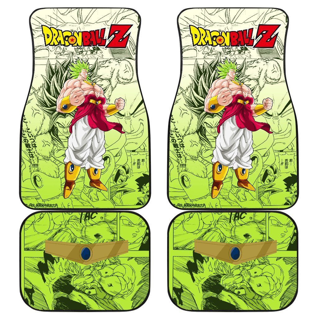 Broly Dragon Ball Z Car Floor Mats Manga Mixed Anime-Gear Wanta