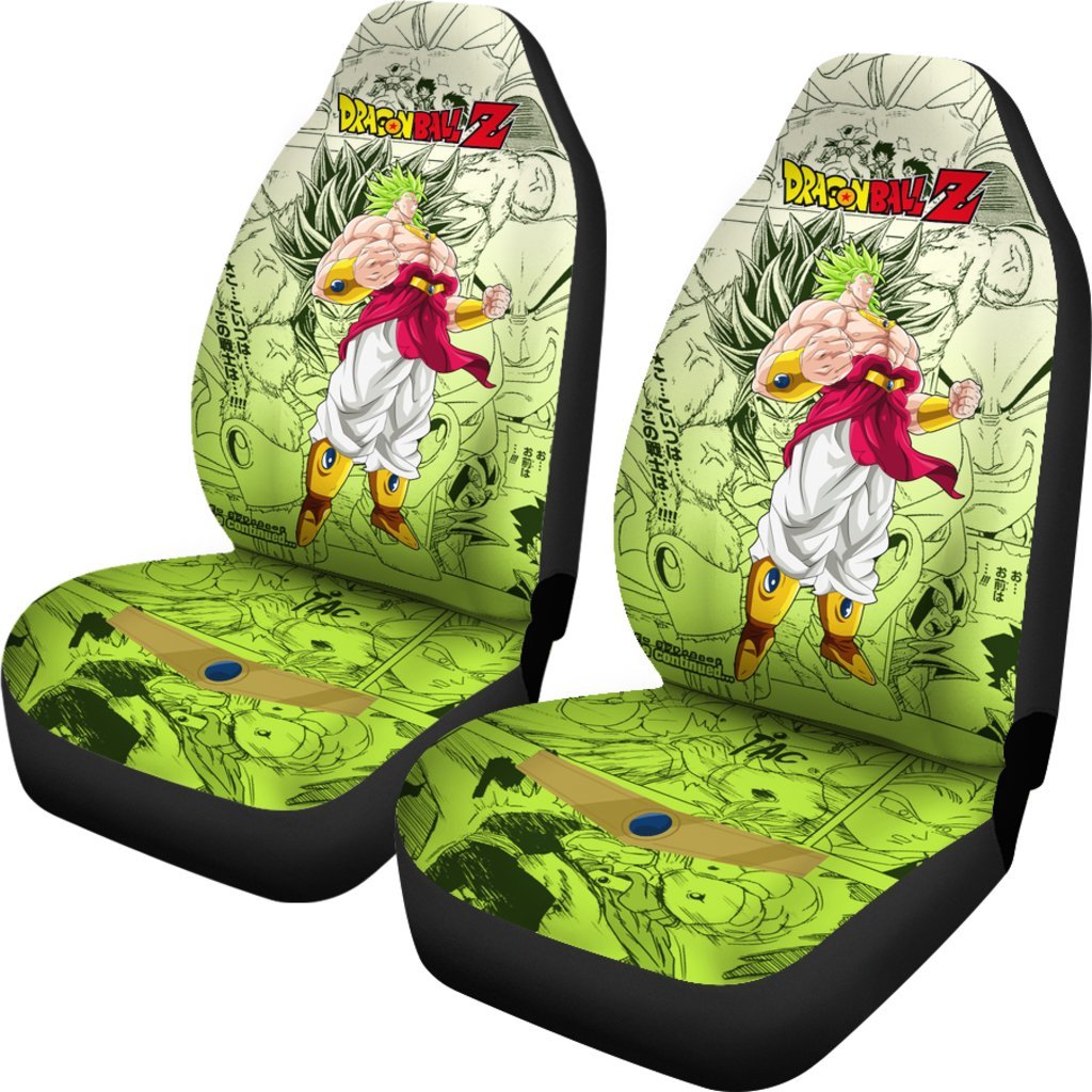 Broly Dragon Ball Z Car Seat Covers Manga Mixed Anime-Gear Wanta