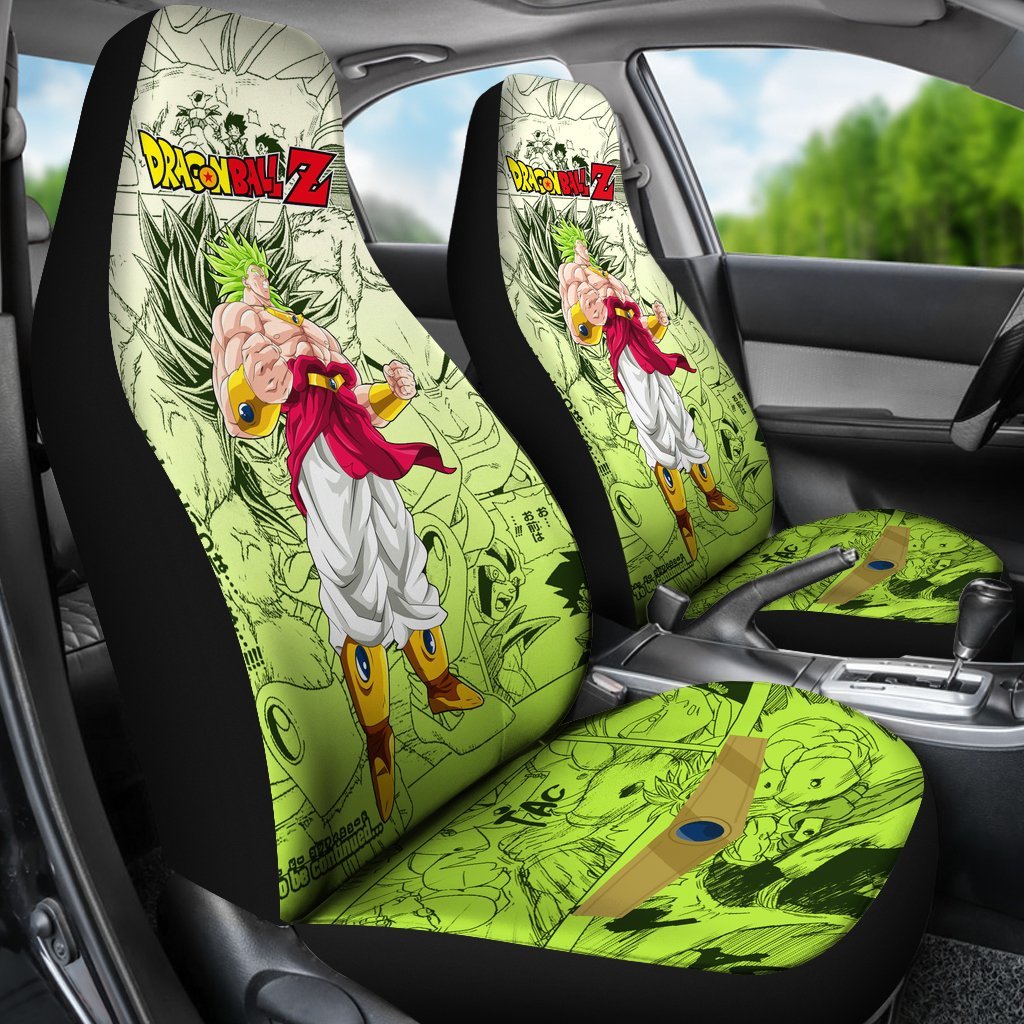 Broly Dragon Ball Z Car Seat Covers Manga Mixed Anime-Gear Wanta