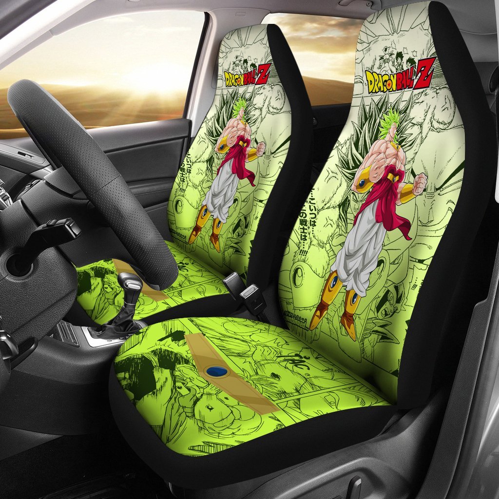 Broly Dragon Ball Z Car Seat Covers Manga Mixed Anime-Gear Wanta