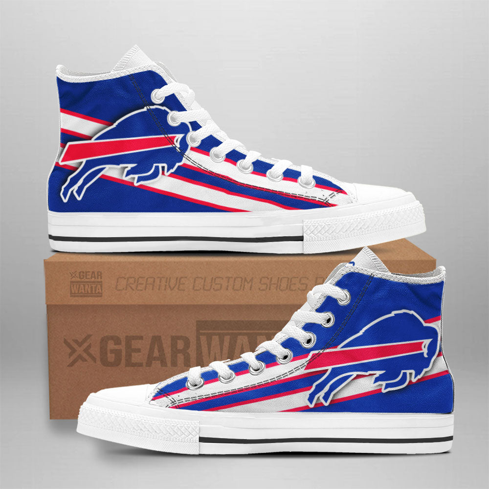 Buffalo Bills Custom Sneakers For Fans-Gear Wanta